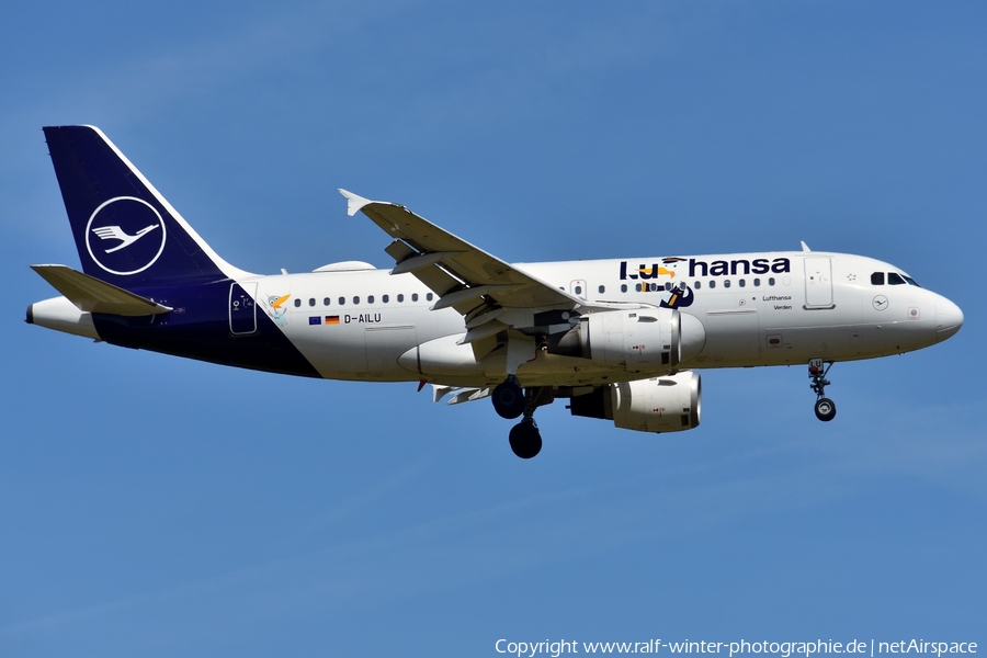 Lufthansa Airbus A319-114 (D-AILU) | Photo 588464