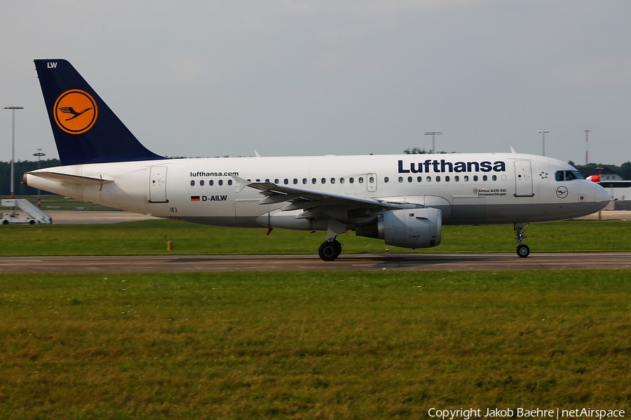 Lufthansa Airbus A319-114 (D-AILW) | Photo 183625