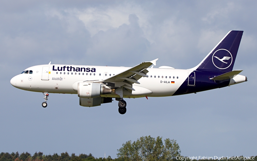Lufthansa Airbus A319-114 (D-AILW) | Photo 348014