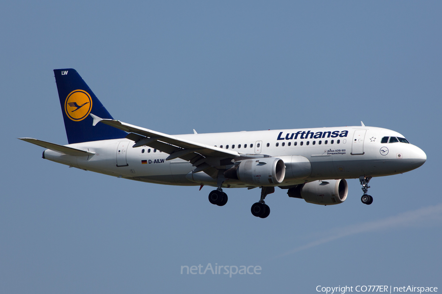 Lufthansa Airbus A319-114 (D-AILW) | Photo 58824