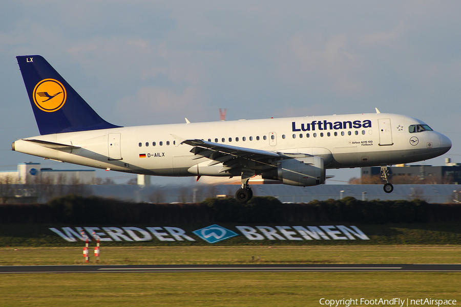 Lufthansa Airbus A319-114 (D-AILX) | Photo 148184