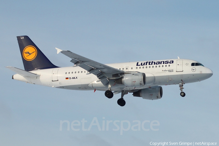 Lufthansa Airbus A319-114 (D-AILX) | Photo 17713