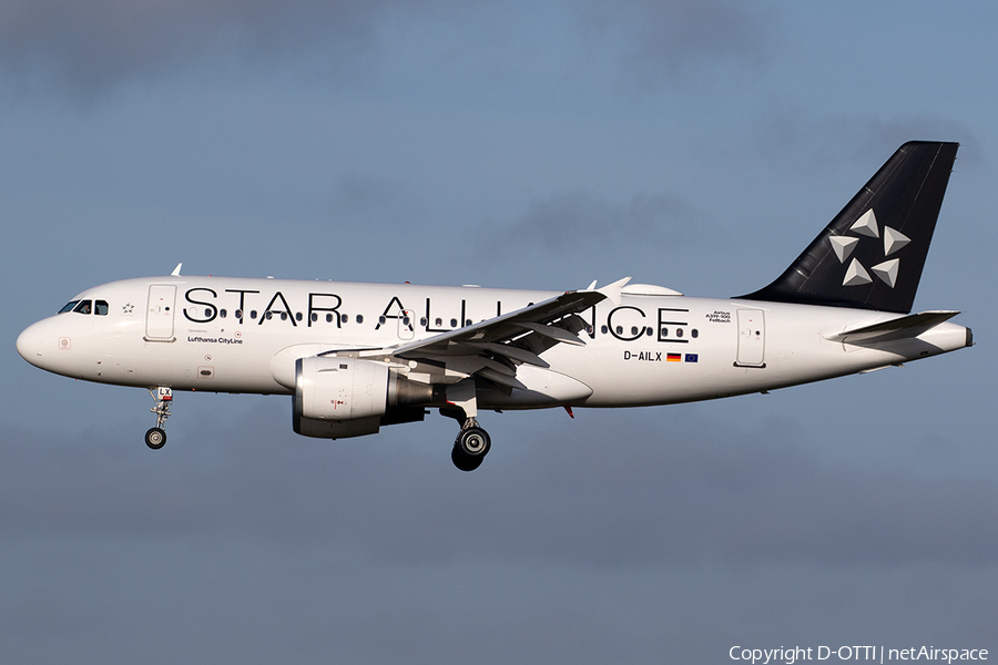 Lufthansa (CityLine) Airbus A319-114 (D-AILX) | Photo 608112