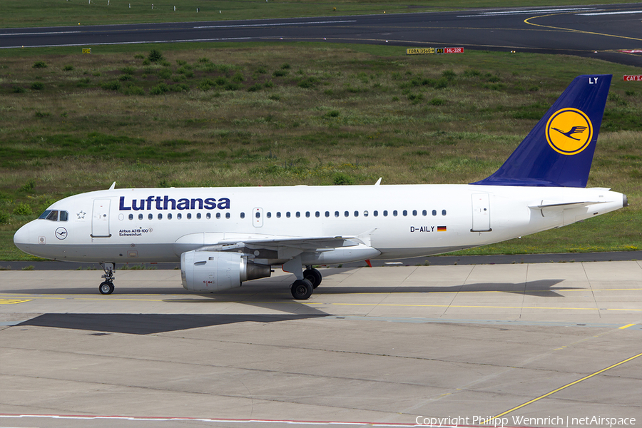 Lufthansa Airbus A319-114 (D-AILY) | Photo 113571