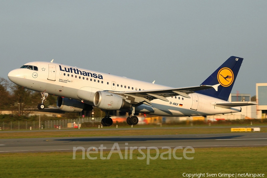 Lufthansa Airbus A319-114 (D-AILY) | Photo 18130