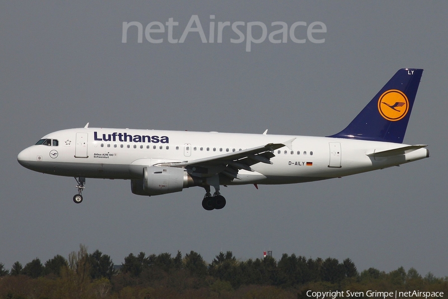 Lufthansa Airbus A319-114 (D-AILY) | Photo 75869
