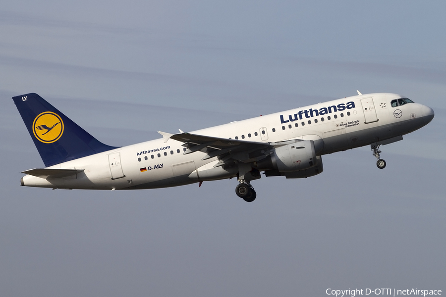 Lufthansa Airbus A319-114 (D-AILY) | Photo 405214