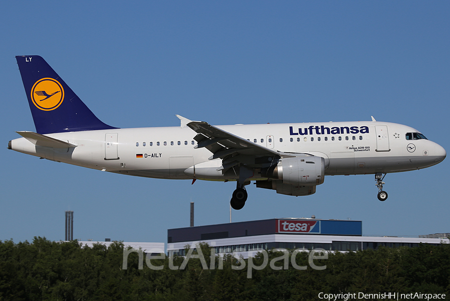 Lufthansa Airbus A319-114 (D-AILY) | Photo 419121