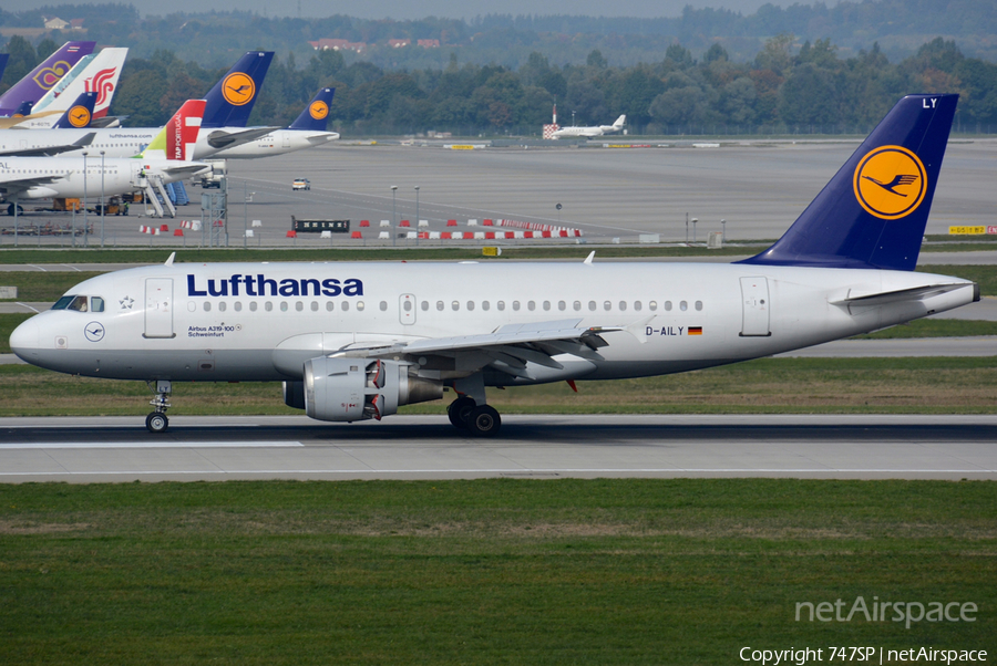 Lufthansa Airbus A319-114 (D-AILY) | Photo 90159