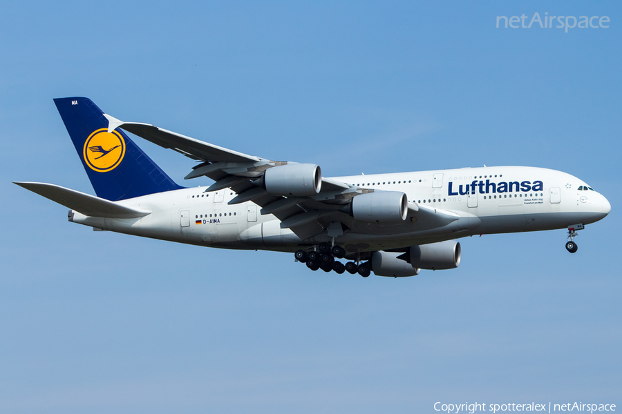 Lufthansa Airbus A380-841 (D-AIMA) | Photo 102262
