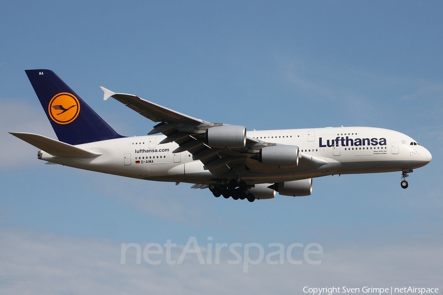 Lufthansa Airbus A380-841 (D-AIMA) | Photo 19726