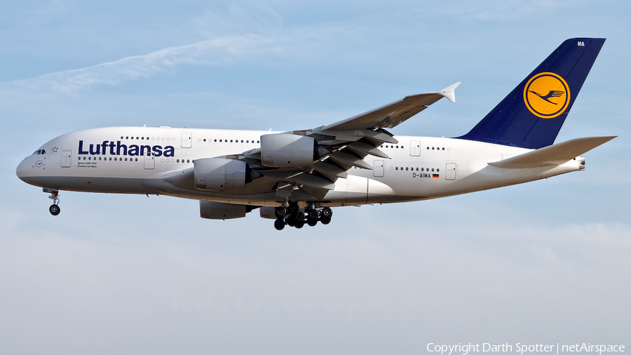 Lufthansa Airbus A380-841 (D-AIMA) | Photo 372345