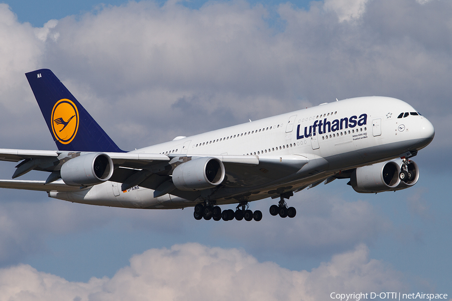 Lufthansa Airbus A380-841 (D-AIMA) | Photo 490010