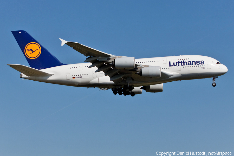 Lufthansa Airbus A380-841 (D-AIMA) | Photo 494700