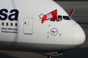 Lufthansa Airbus A380-841 (D-AIMA) at  Hamburg - Fuhlsbuettel (Helmut Schmidt), Germany