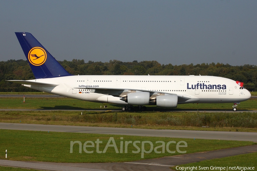 Lufthansa Airbus A380-841 (D-AIMA) | Photo 19533