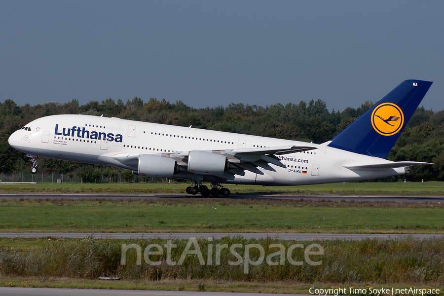 Lufthansa Airbus A380-841 (D-AIMA) | Photo 20505