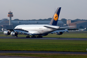 Lufthansa Airbus A380-841 (D-AIMA) at  Hamburg - Fuhlsbuettel (Helmut Schmidt), Germany