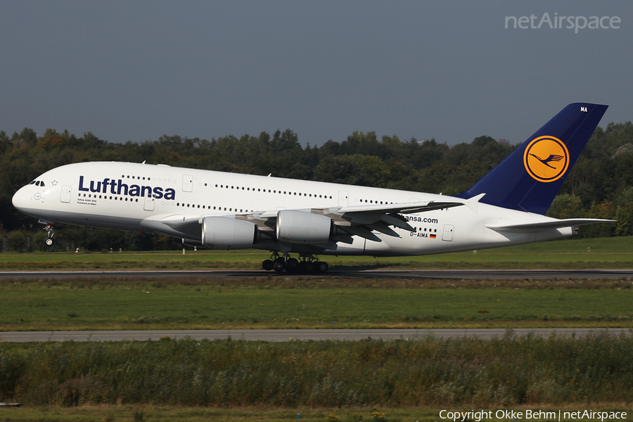 Lufthansa Airbus A380-841 (D-AIMA) | Photo 39564
