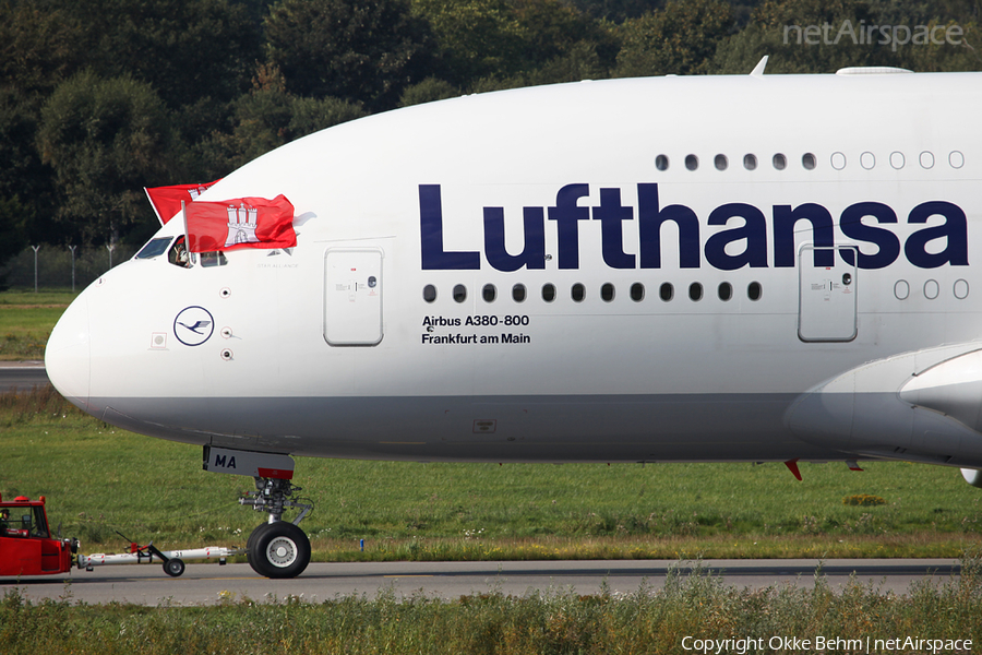 Lufthansa Airbus A380-841 (D-AIMA) | Photo 40016