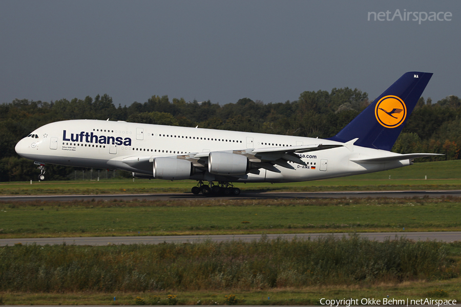 Lufthansa Airbus A380-841 (D-AIMA) | Photo 52359