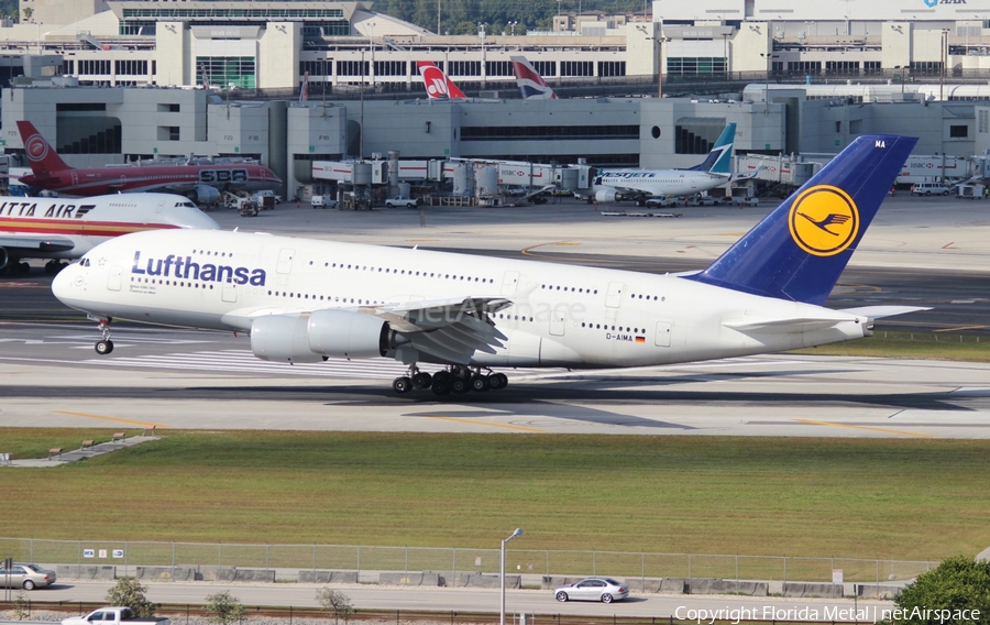 Lufthansa Airbus A380-841 (D-AIMA) | Photo 312698