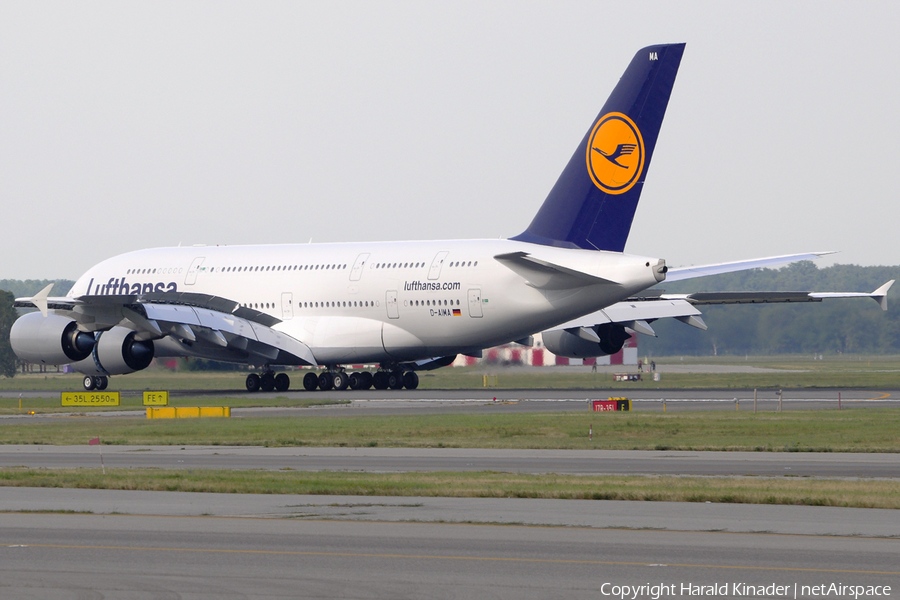 Lufthansa Airbus A380-841 (D-AIMA) | Photo 309732