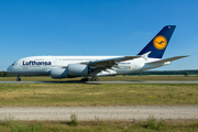 Lufthansa Airbus A380-841 (D-AIMA) at  Schwerin-Parchim, Germany