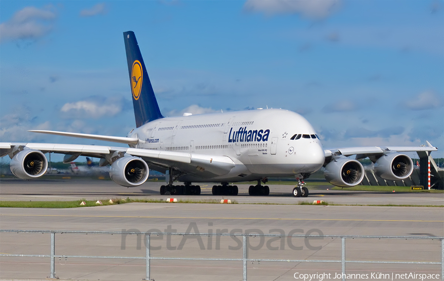 Lufthansa Airbus A380-841 (D-AIMB) | Photo 147076