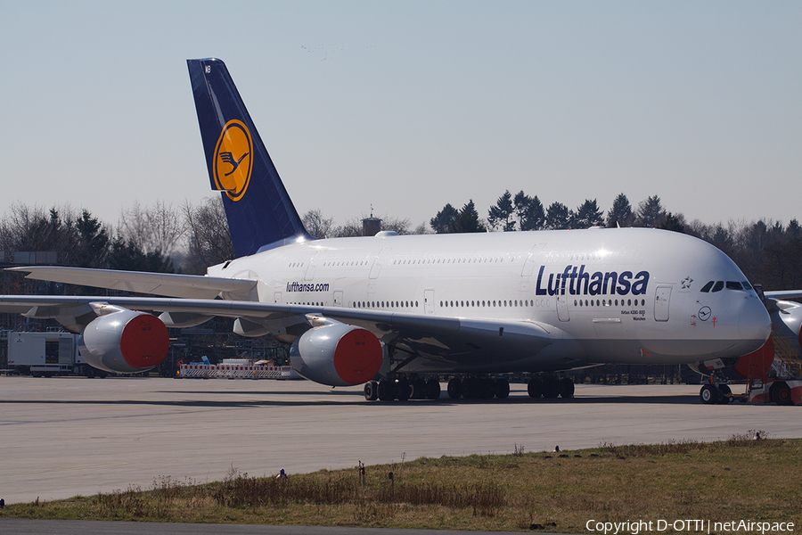 Lufthansa Airbus A380-841 (D-AIMB) | Photo 434766