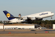 Lufthansa Airbus A380-841 (D-AIMB) at  Houston - George Bush Intercontinental, United States