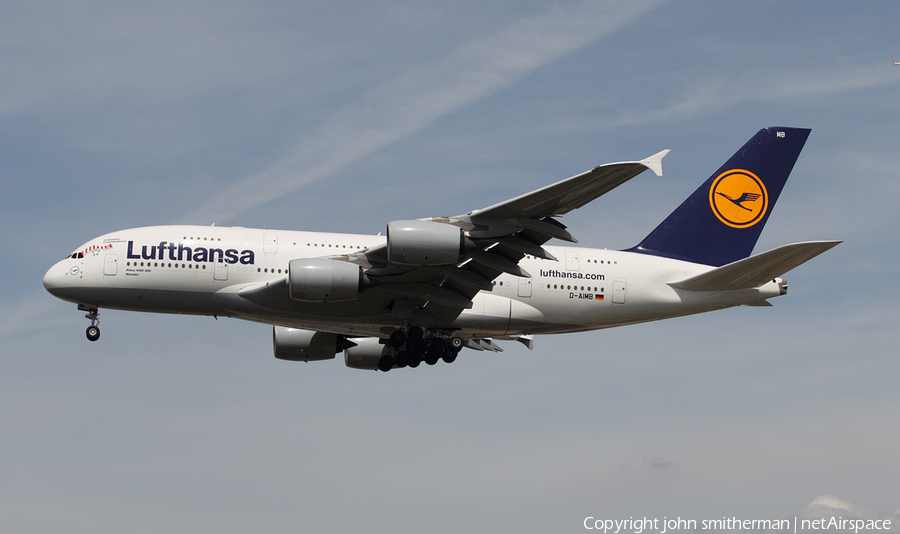 Lufthansa Airbus A380-841 (D-AIMB) | Photo 26719