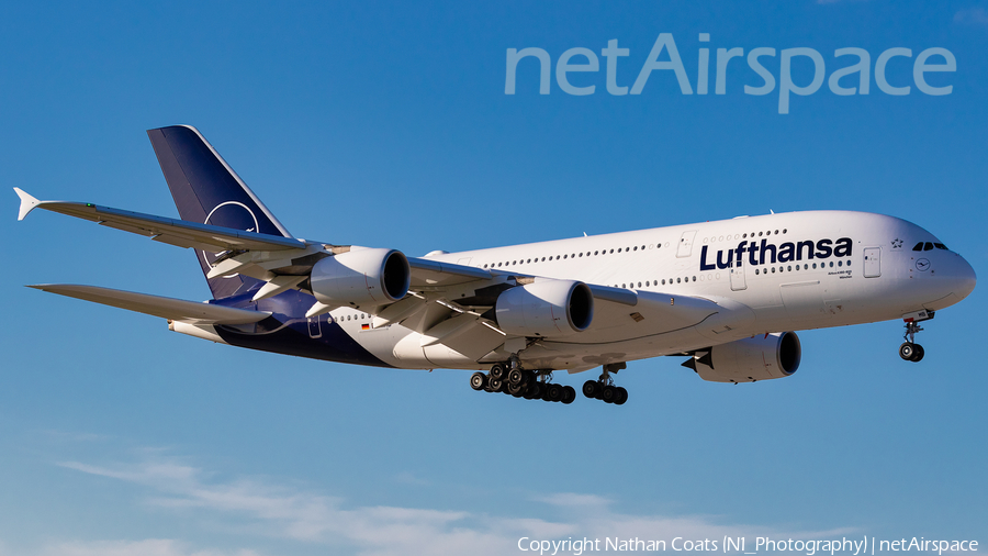 Lufthansa Airbus A380-841 (D-AIMB) | Photo 296401
