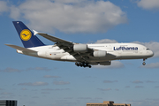 Lufthansa Airbus A380-841 (D-AIMB) at  Miami - International, United States