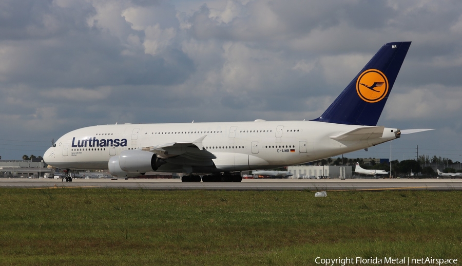 Lufthansa Airbus A380-841 (D-AIMB) | Photo 543068