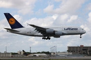 Lufthansa Airbus A380-841 (D-AIMB) at  Miami - International, United States