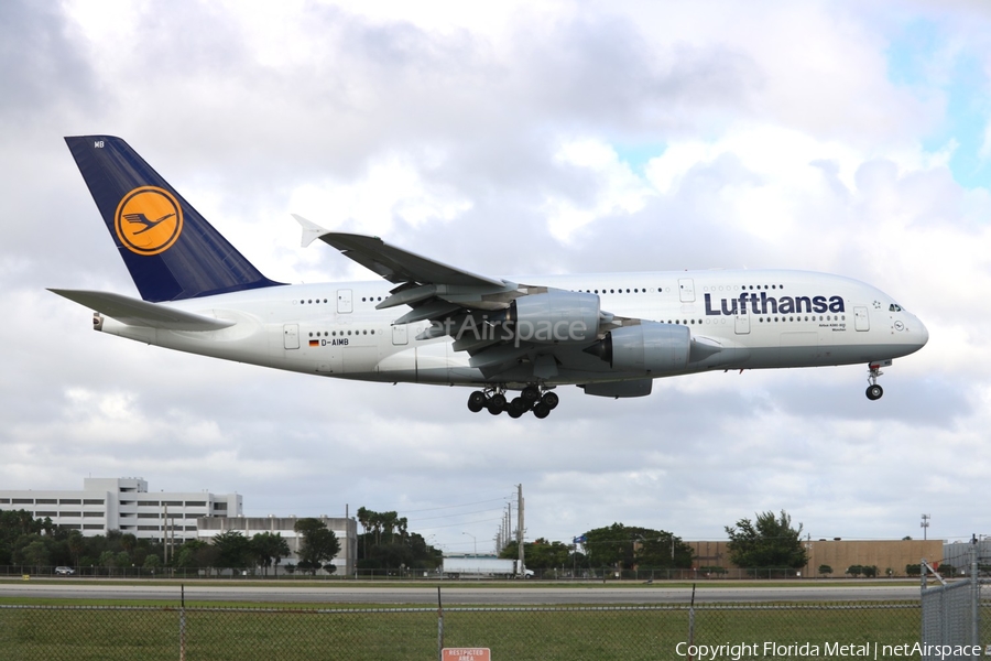 Lufthansa Airbus A380-841 (D-AIMB) | Photo 576026