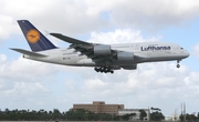 Lufthansa Airbus A380-841 (D-AIMC) at  Miami - International, United States