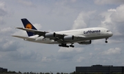 Lufthansa Airbus A380-841 (D-AIMC) at  Miami - International, United States