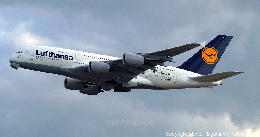 Lufthansa Airbus A380-841 (D-AIMD) | Photo 104311