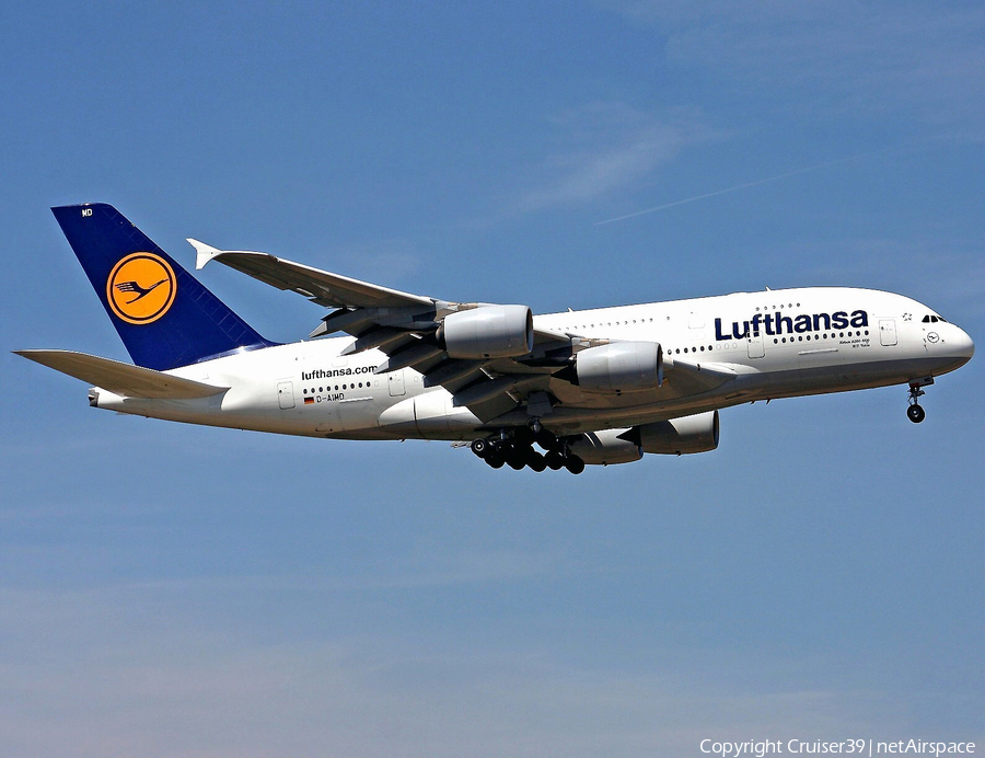 Lufthansa Airbus A380-841 (D-AIMD) | Photo 67191