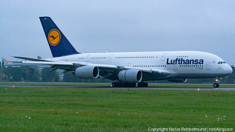 Lufthansa Airbus A380-841 (D-AIMD) | Photo 423389