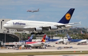 Lufthansa Airbus A380-841 (D-AIMD) at  Miami - International, United States