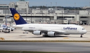 Lufthansa Airbus A380-841 (D-AIMD) at  Miami - International, United States