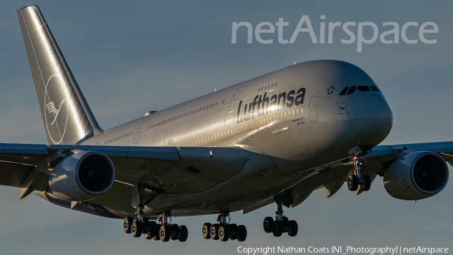 Lufthansa Airbus A380-841 (D-AIMD) | Photo 380001
