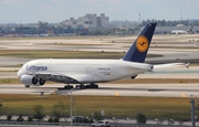 Lufthansa Airbus A380-841 (D-AIMD) at  Miami - International, United States