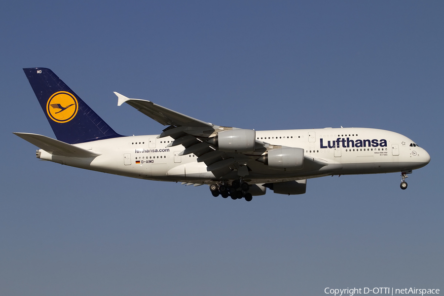 Lufthansa Airbus A380-841 (D-AIMD) | Photo 406000