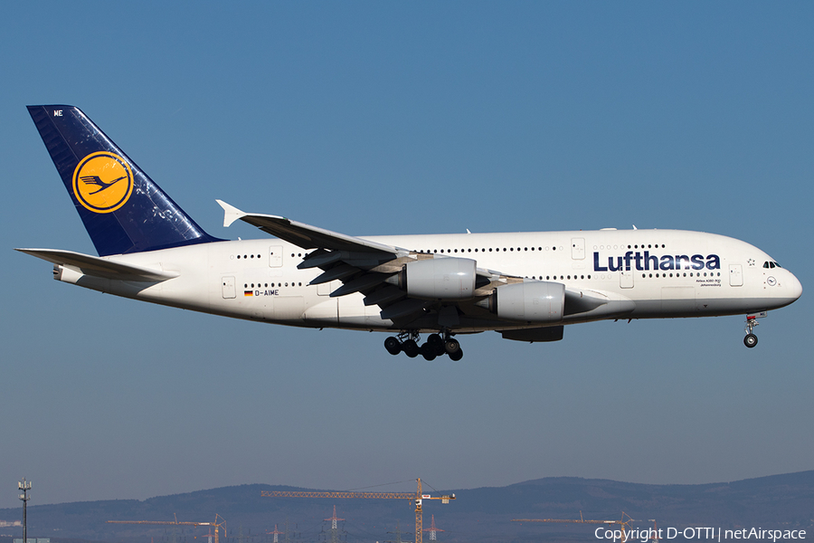 Lufthansa Airbus A380-841 (D-AIME) | Photo 224202