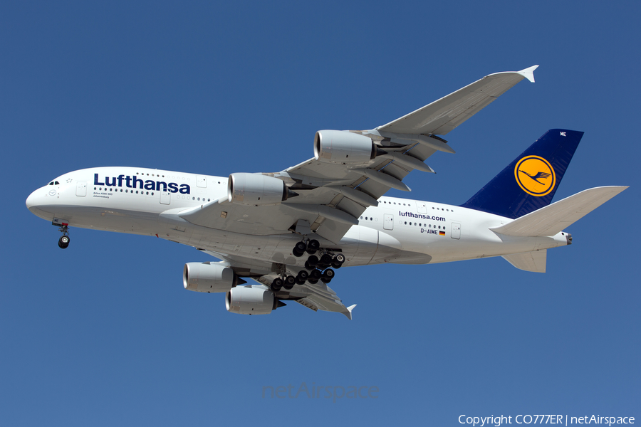 Lufthansa Airbus A380-841 (D-AIME) | Photo 22420