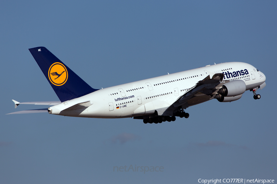 Lufthansa Airbus A380-841 (D-AIME) | Photo 22615